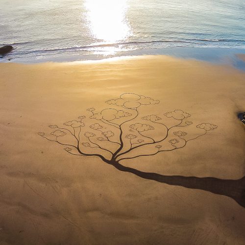 Beach art arbre à rêve
