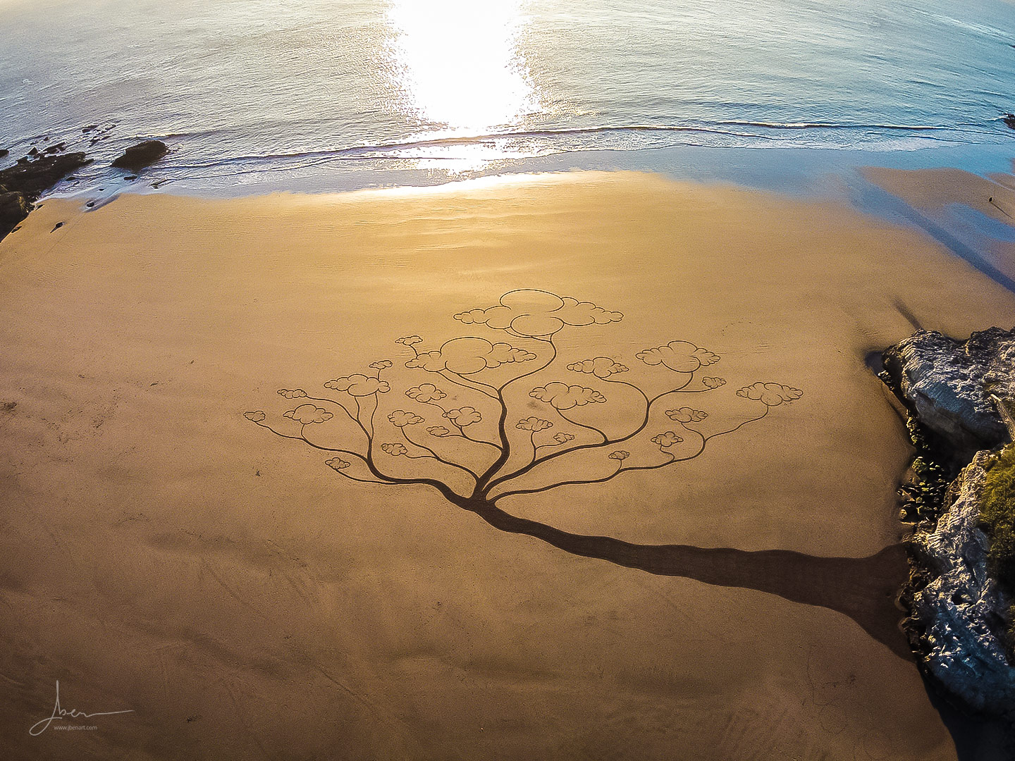 Beach art arbre à rêve