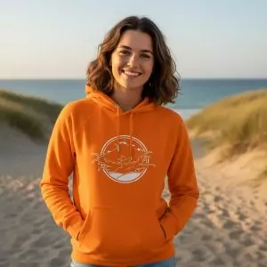 Sweat à capuche Bio Effet mer Petit Bateau