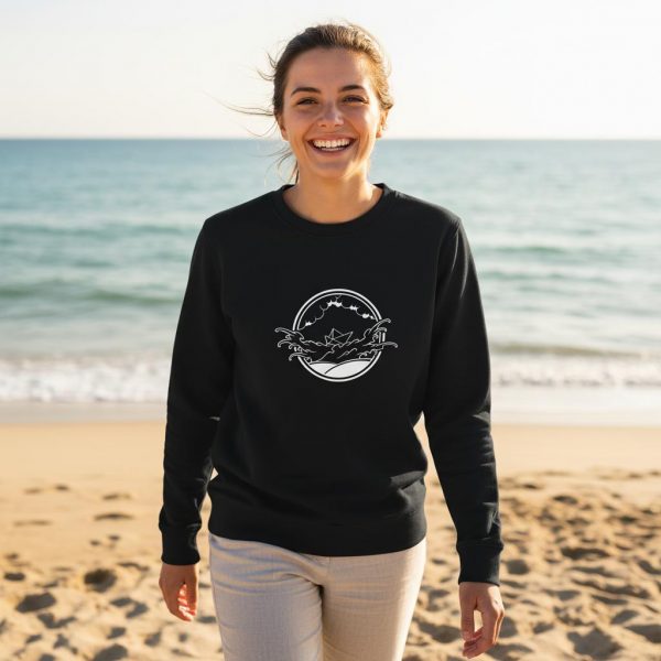 Sweat Bio Effet mer Petit Bateau