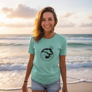 T-Shirt Bio Effet mer earth in a bottle